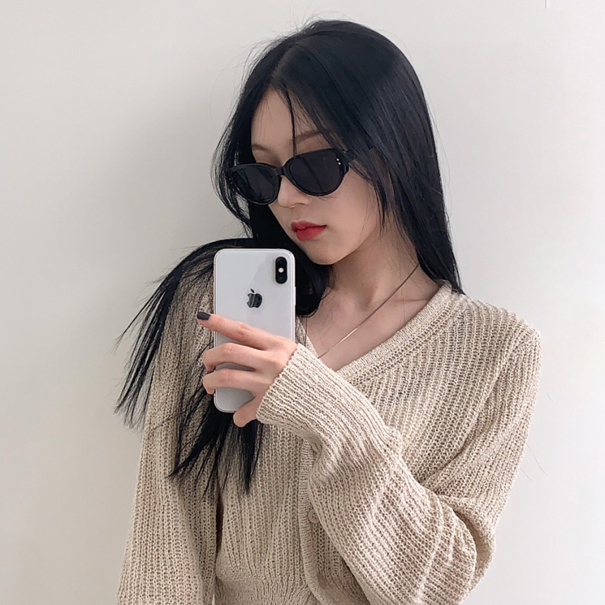 [UV400/선글라스16종] 캣츠 유니크 힙 y2k 라운드 인싸 레트로 자외선차단 틴트 선글라스 모음 상세 이미지 13