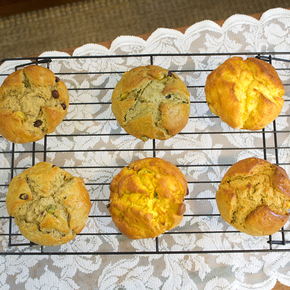 국내산 농산물을 넣은 옛날 빵 5종(1개) - 상품 이미지