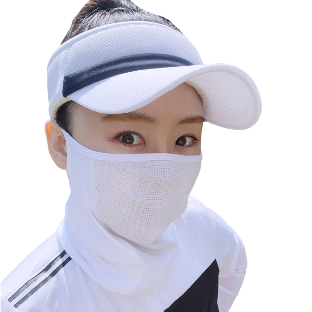 밥앤스미스 자외선차단마스크 얼굴햇빛가리개 스포츠 테니스 등산 골프 마스크 - 상세 이미지 5