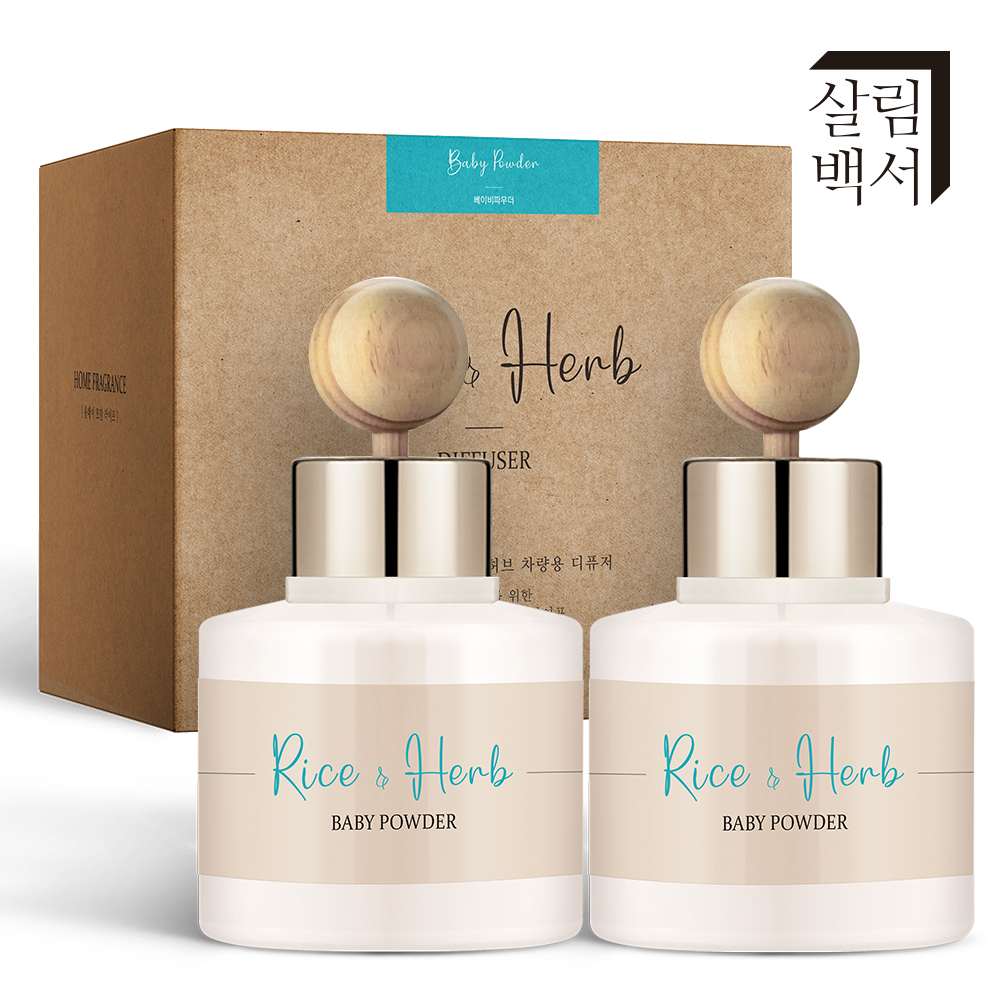 1+1 살림백서 차량용 방향제 디퓨저 80ml 포레스트가든 고급 자동차 차량 명품