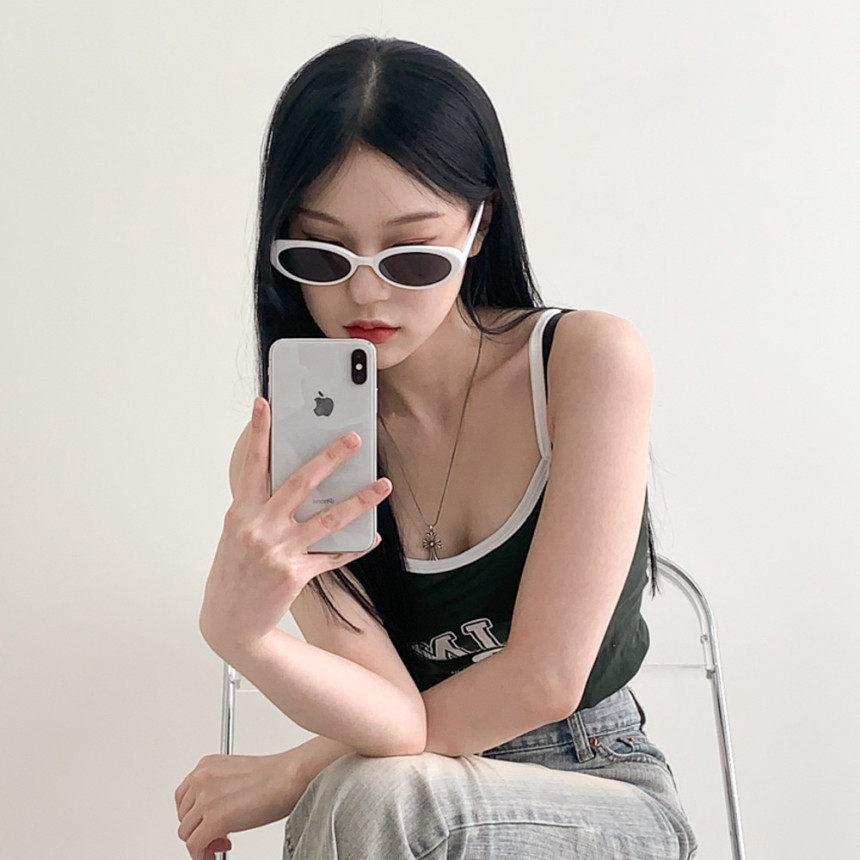 [UV400/선글라스16종] 캣츠 유니크 힙 y2k 라운드 인싸 레트로 자외선차단 틴트 선글라스 모음 상세 이미지 185
