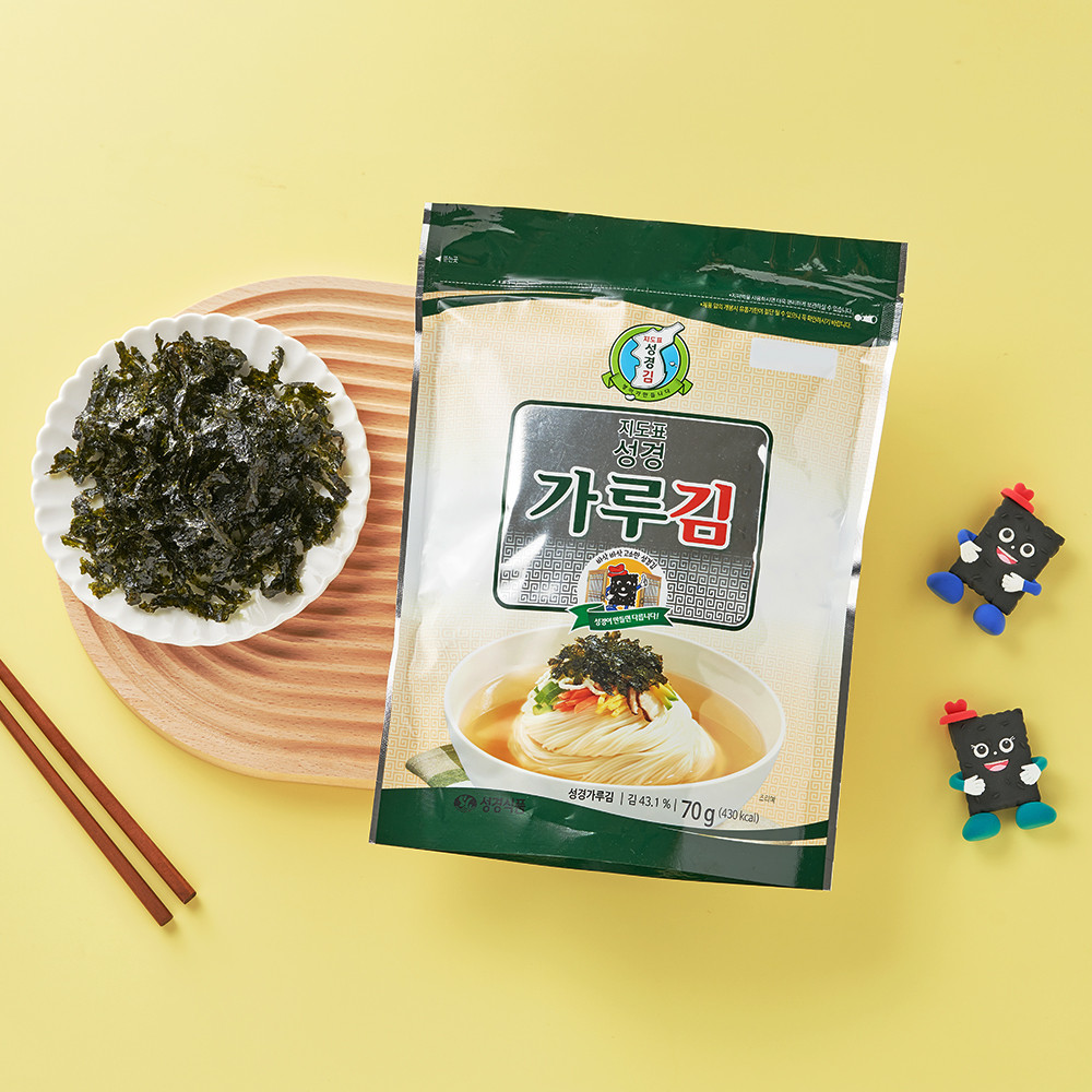 [성경김본사] 재래 김가루(가루김) 70g, 4개 - 상세 이미지 2