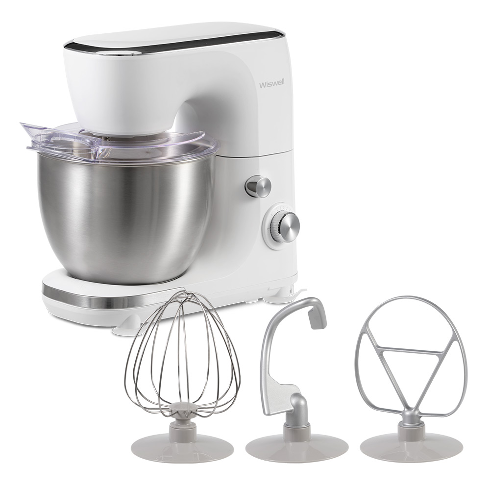 위즈웰 바즈 반죽기 5L 휘핑기 생크림 거품기 제빵 스탠드 믹서 홈베이킹 기계 밀가루