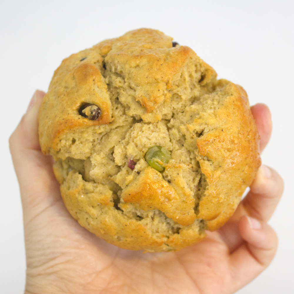 국내산 해남 고구마를 넣어 만든 옛날 고구마빵