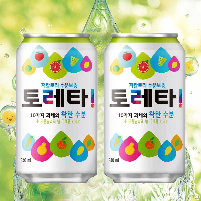 토레타 이온음료 340ml x 24캔 - 상품 이미지