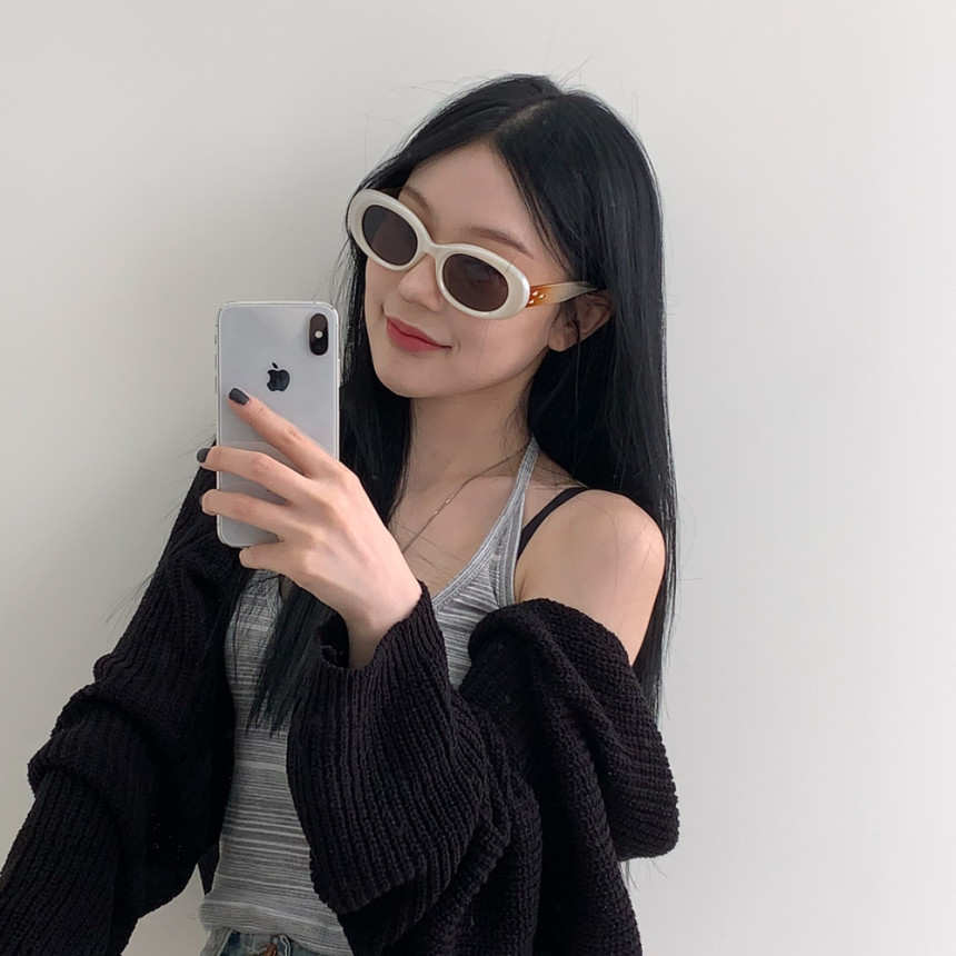 [UV400/선글라스16종] 캣츠 유니크 힙 y2k 라운드 인싸 레트로 자외선차단 틴트 선글라스 모음 상세 이미지 150