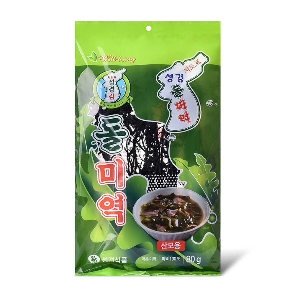 [성경김본사] 돌 미역 80g 5봉+5봉 (총10봉) - 상세 이미지 2