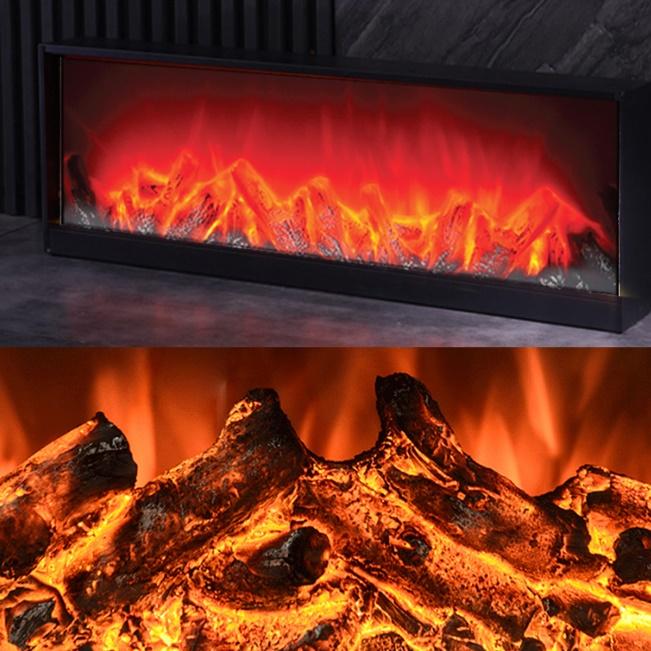 장작조명 벽난로램프 불타는무드등 LED 모닥불조명