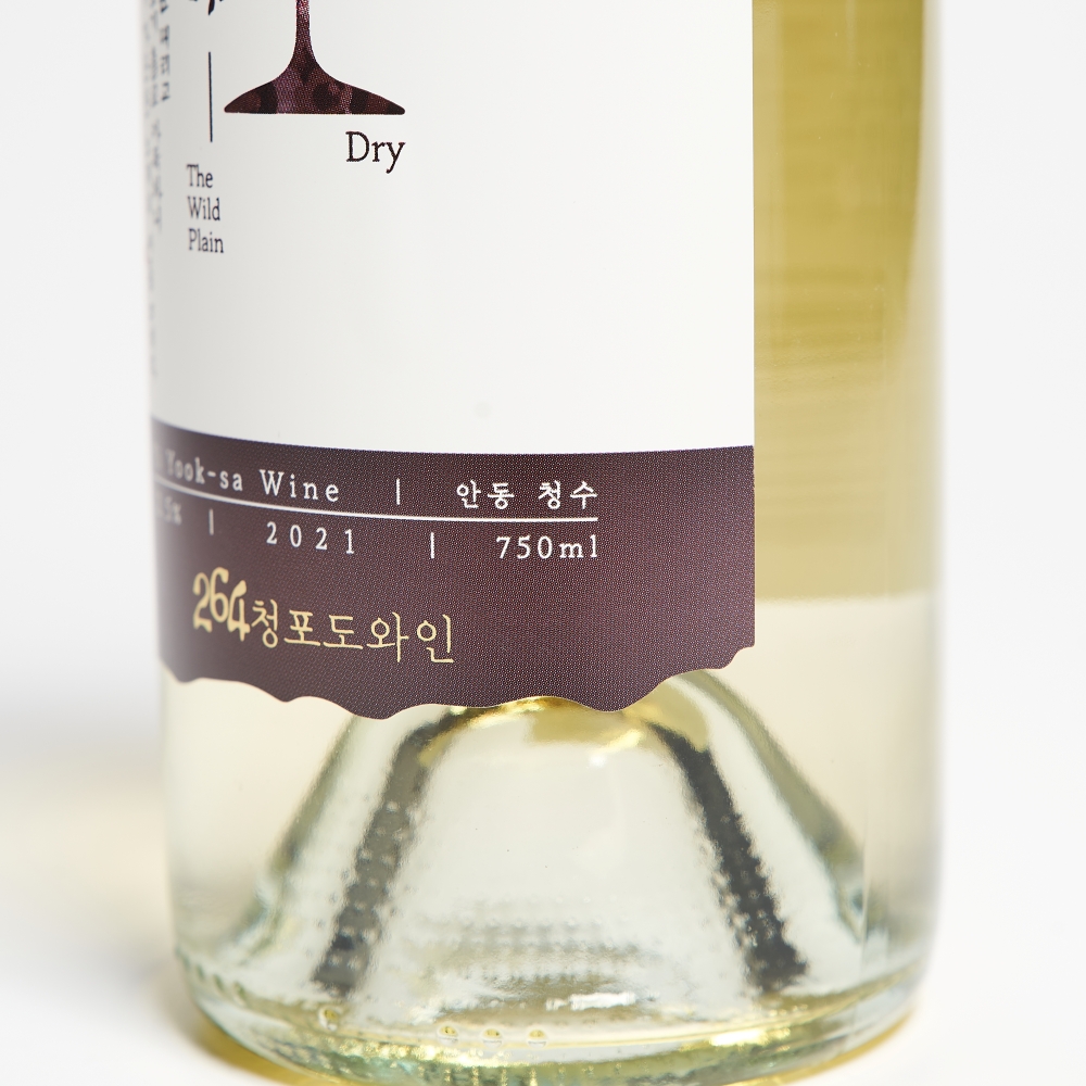 이육사와인 광야 12.5도 750ml 264청포도와인 청수 화이트(케이스포함) - 상세 이미지 4