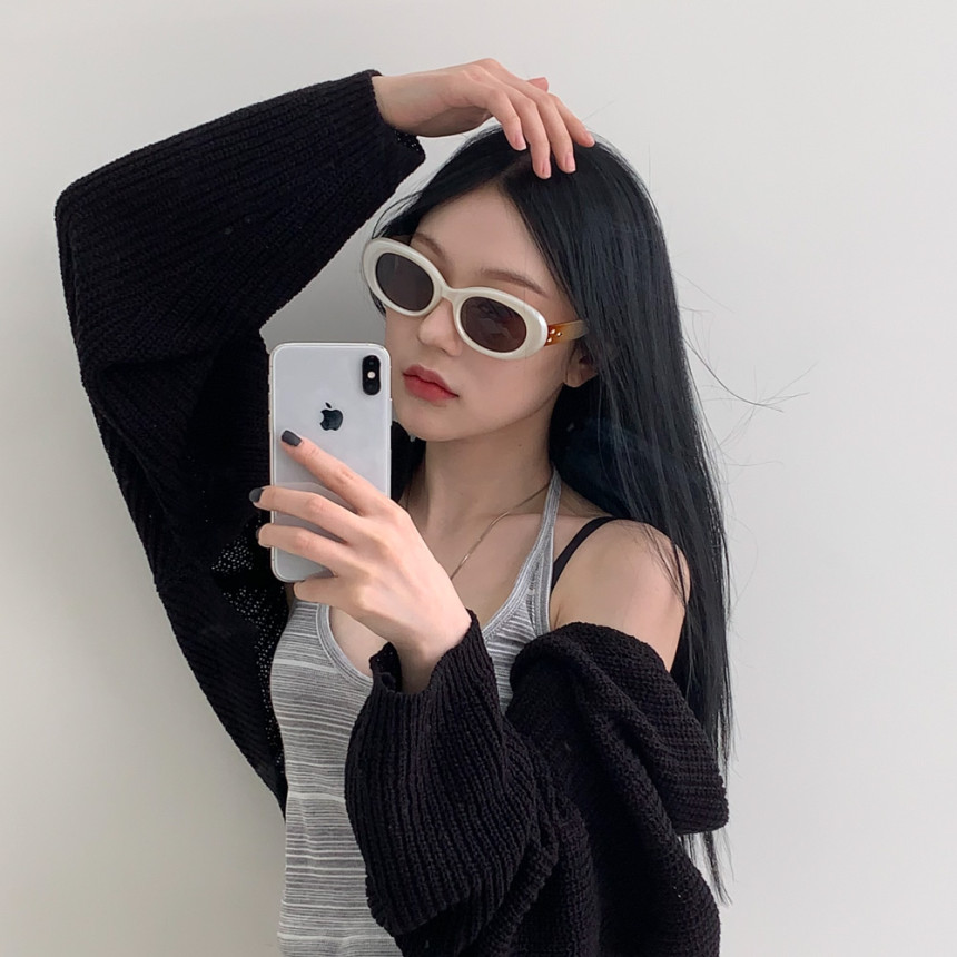 [UV400/선글라스16종] 캣츠 유니크 힙 y2k 라운드 인싸 레트로 자외선차단 틴트 선글라스 모음 상세 이미지 148