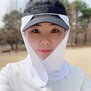 밥앤스미스 자외선차단 운동 남성 여성 골프마스크 쿨 안면 마스크 얼굴 햇... 운동러 솔직 후기 | 실사용 리뷰 - 상품 이미지 2