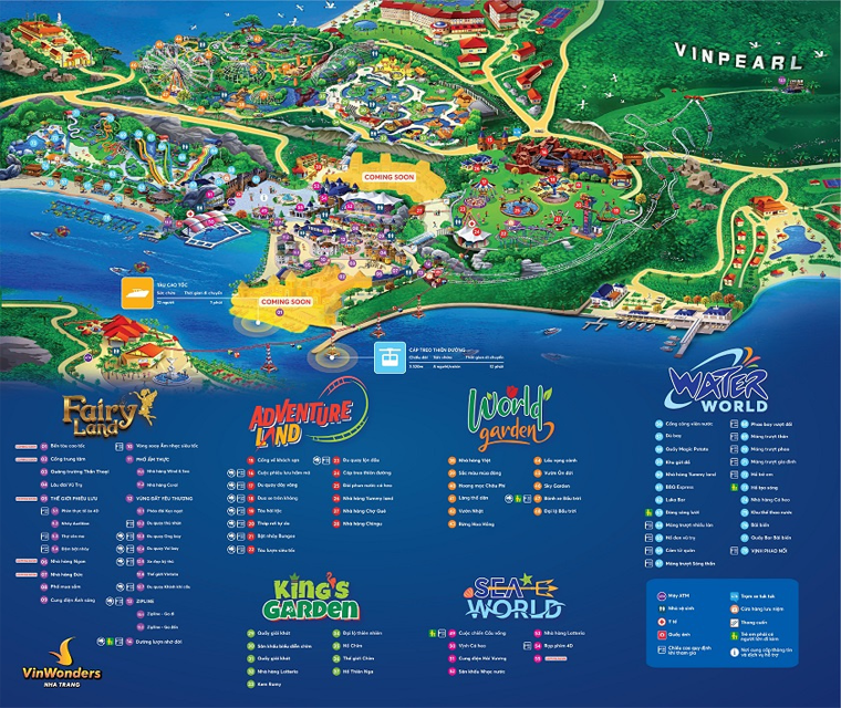 나트랑 빈원더스 QR 티켓 입장권 빈펄랜드 VIP투어 패스트패스 케이블카 주키퍼 하버