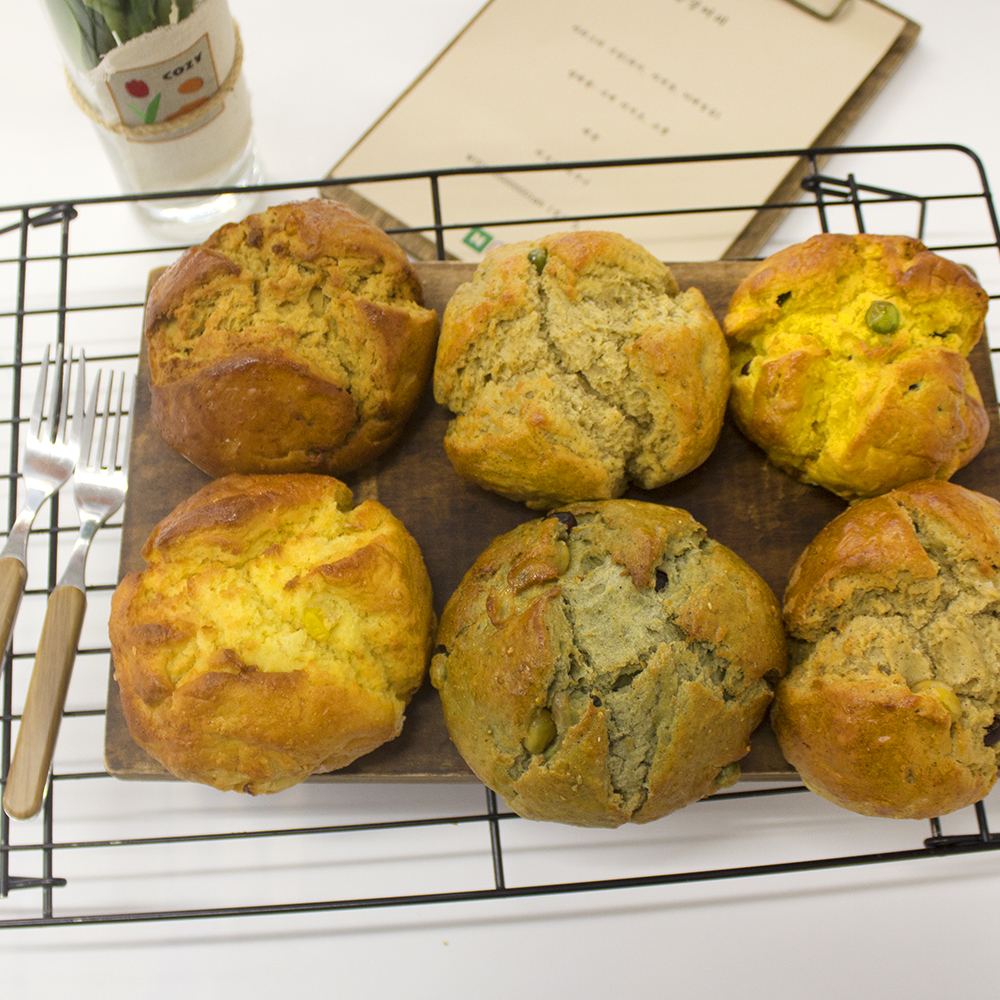 국내산 농산물을 넣은 옛날 빵 5종(1개) - 상세 이미지 3