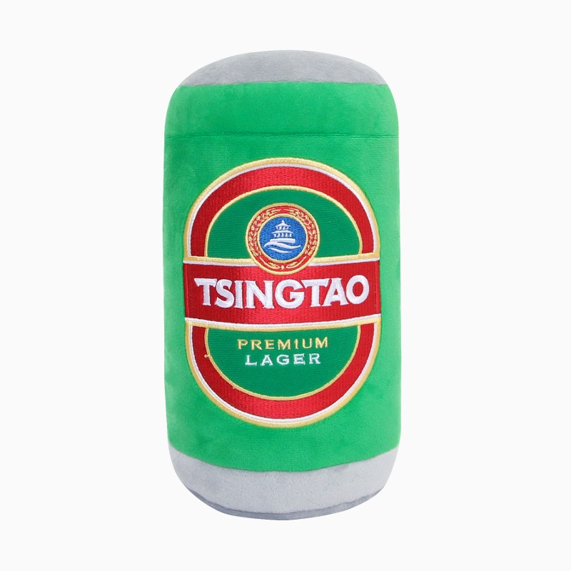 칭따오 맥주캔 우드커버 - 메인 이미지