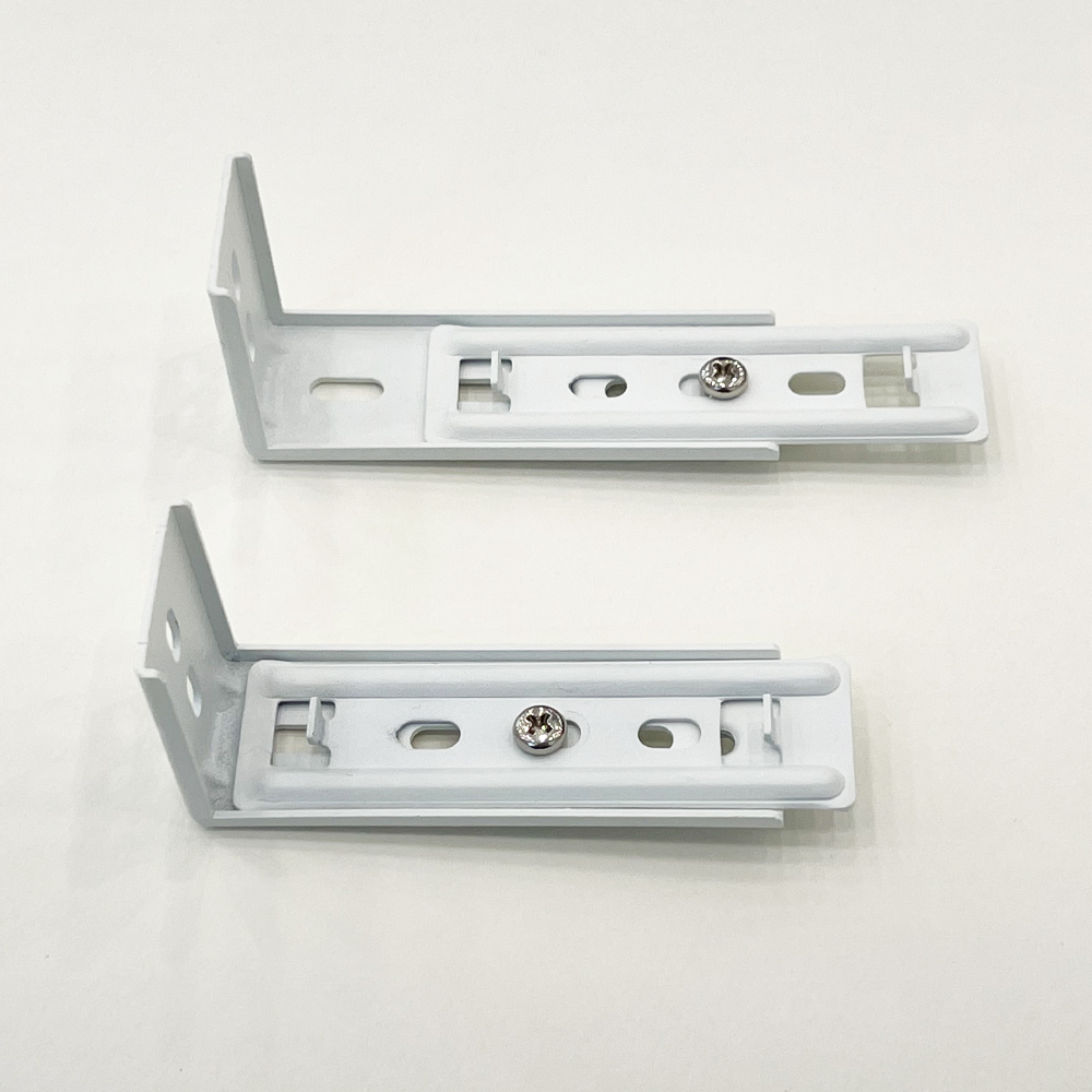 밀스 커튼 이중레일 듀얼 브라켓