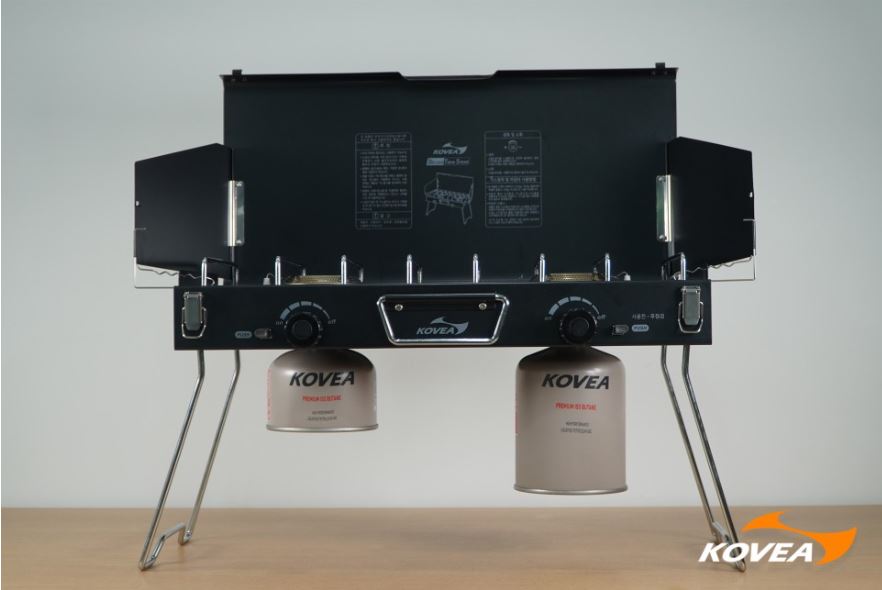 코베아 트윈 버너 투버너 디럭스 스토브 이소 가스 호환