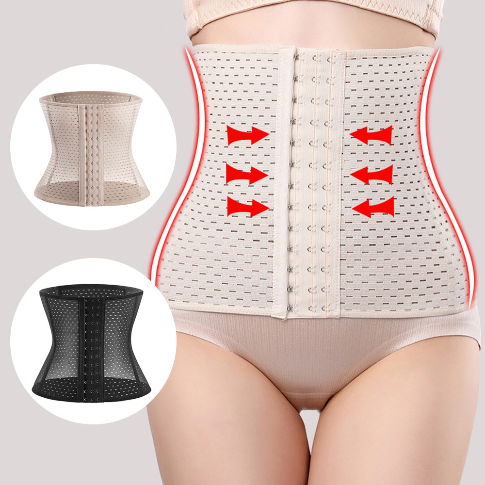 핑크앤다이아 3단후크 흉곽 코르셋 다이어트 헬스 운동 보정 거들 똥배 뱃살 복부 바디쉐이퍼 제품 이미지