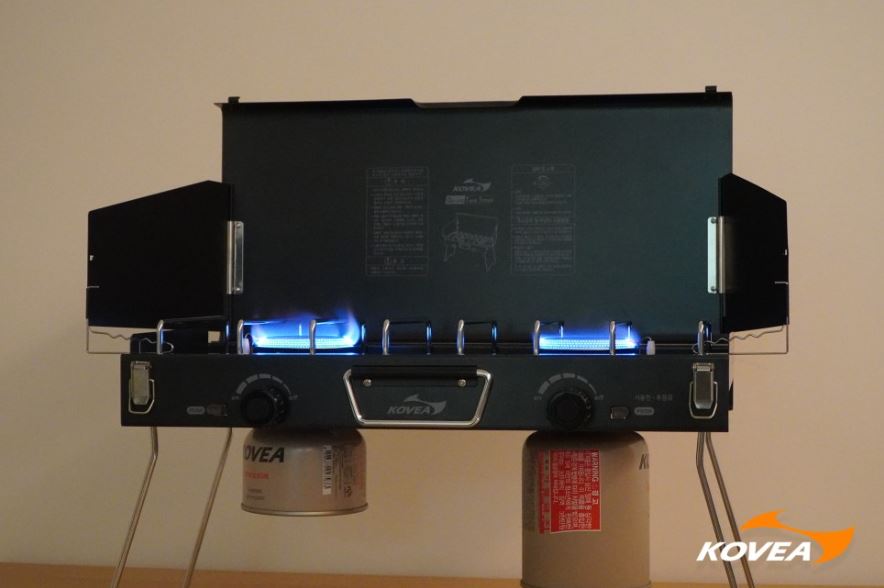 코베아 트윈 버너 투버너 디럭스 스토브 이소 가스 호환