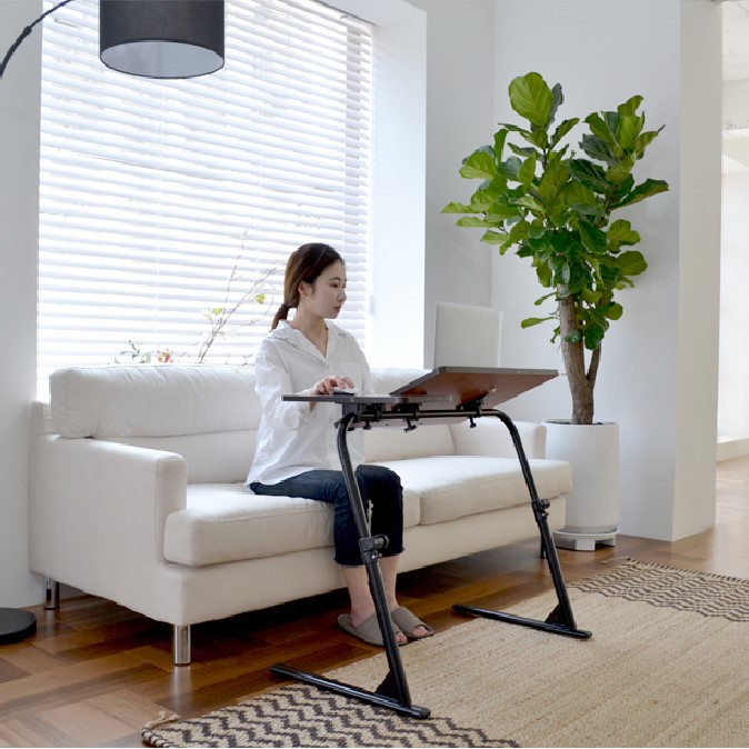 접이식 테이블 책상 폴딩 탁자 간이 식탁 입식 베드 트레이