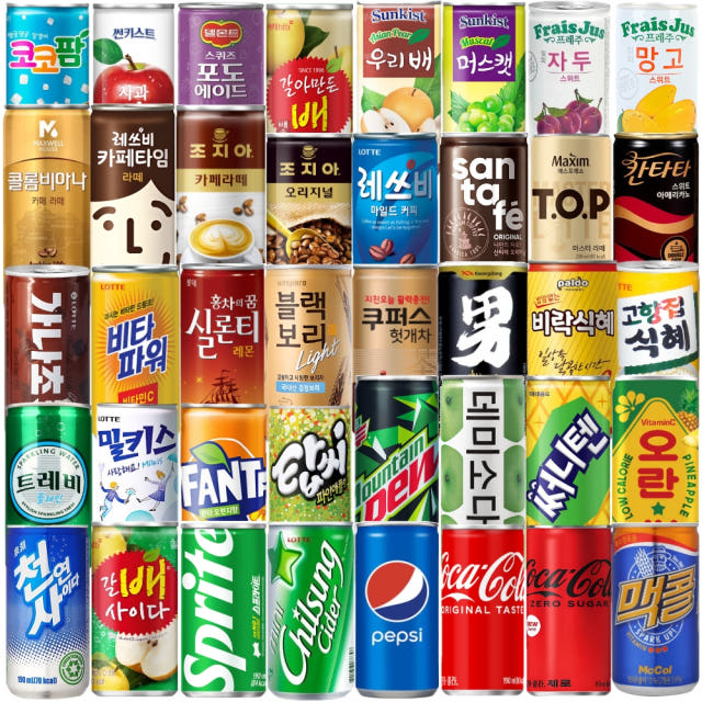 미니 캔음료 음료수 코카콜라 펩시 사이다 맥콜 190ml 30캔