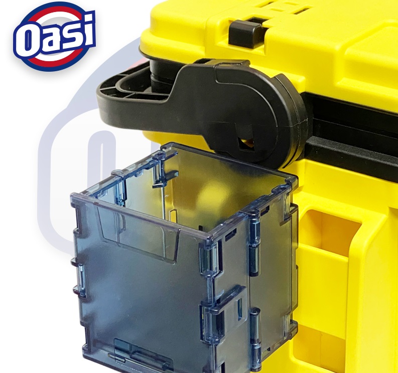 오아시 접이식드링크 홀더 트랜스컵홀더 메이호 다이와 기디크래프트 태클박스 호환용 - 상품 이미지