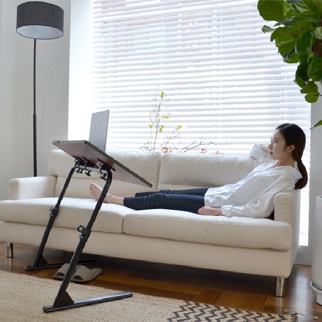 접이식 테이블 책상 폴딩 탁자 간이 식탁 입식 베드 트레이