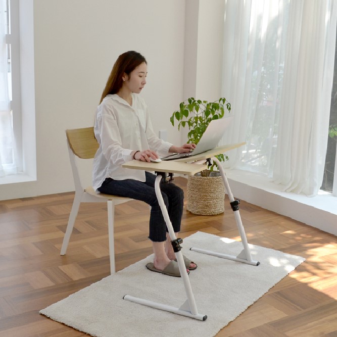 코스트코 접이식 테이블 책상 폴딩 탁자 간이 식탁 입식 베드 트레이