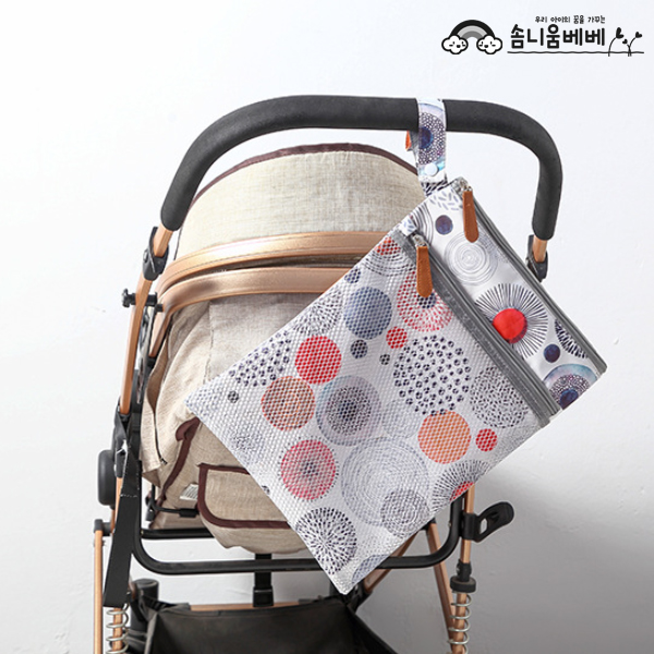 방수 기저귀 파우치 가벼운 수납 다용도 가방