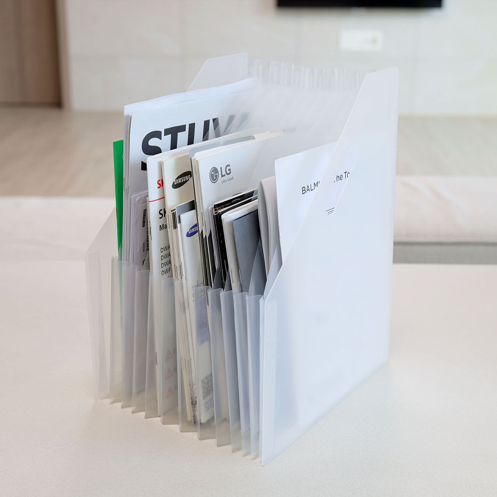 가사의시간 아코디언 파일 13칸 제품 이미지