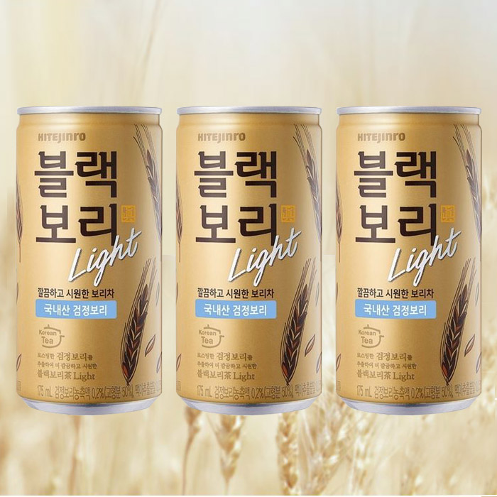 하이트진로 블랙보리 라이트 175ml x 30캔 - 상품 이미지