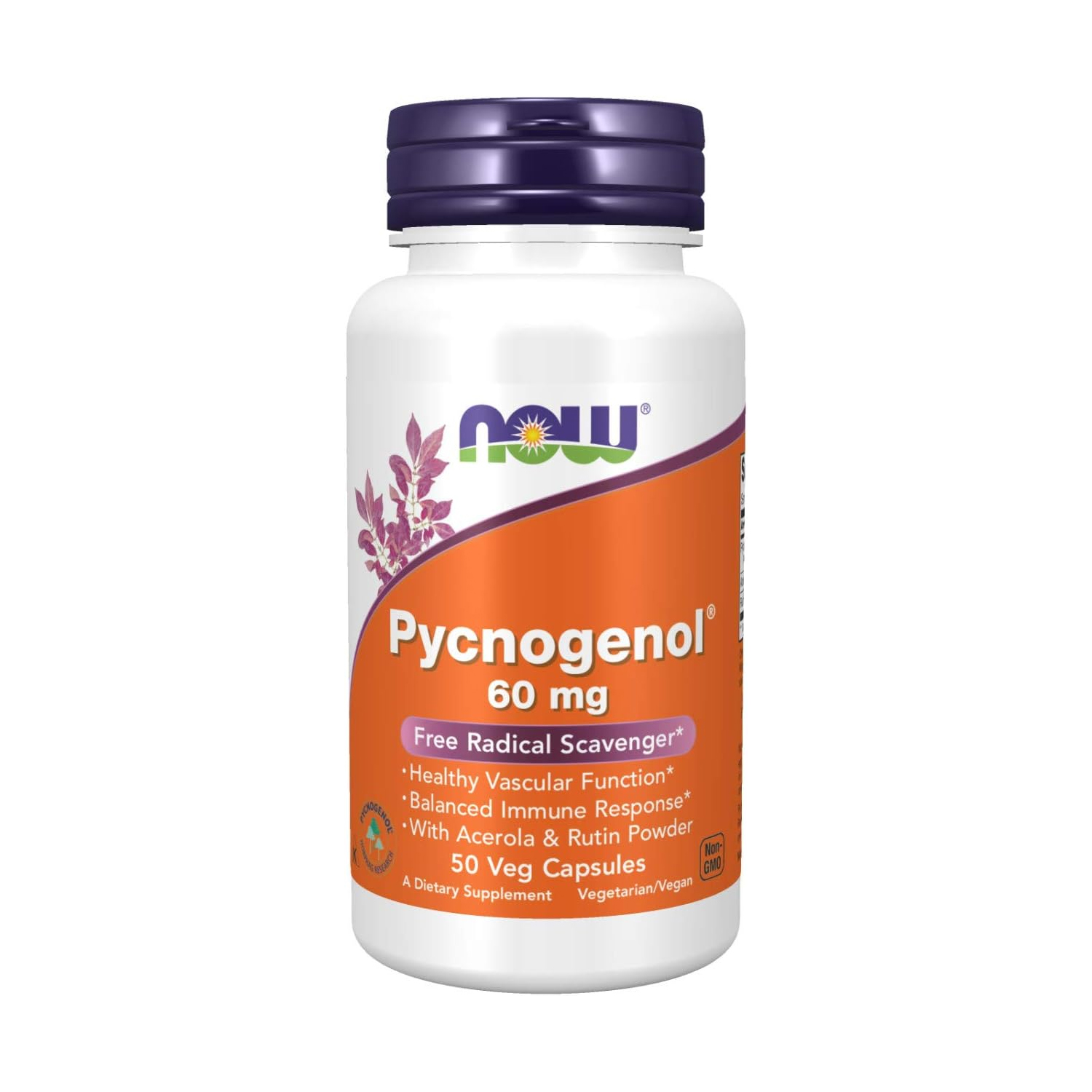나우푸드 피크노제놀 60mg 50 식물성캡슐 - 상품 이미지