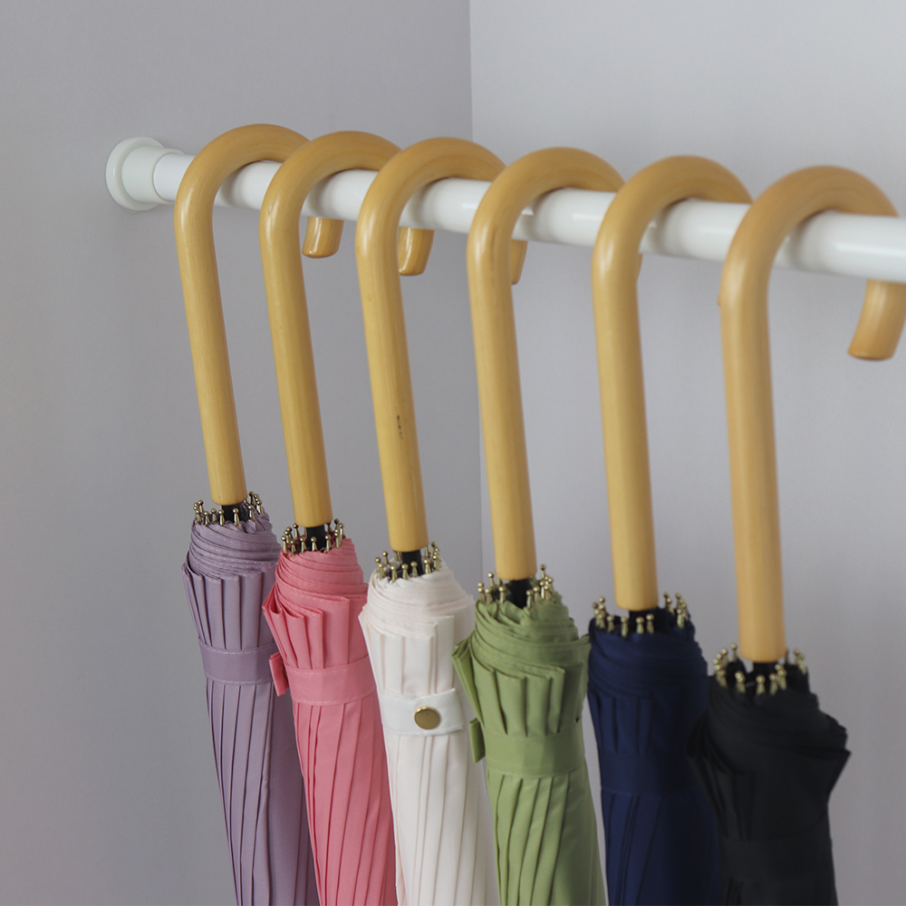 플레노 압축봉 무타공 커튼 천장 못없이 커튼봉 길이조절 블랙50-80cm