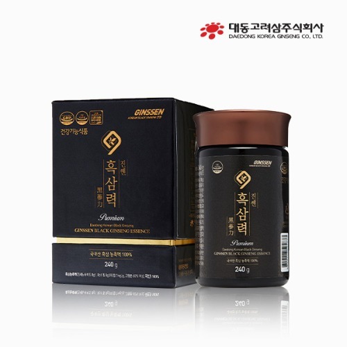 대동고려삼  진쎈 흑삼력 240g 홍삼농축액 선물세트 부모님선물 제품 이미지