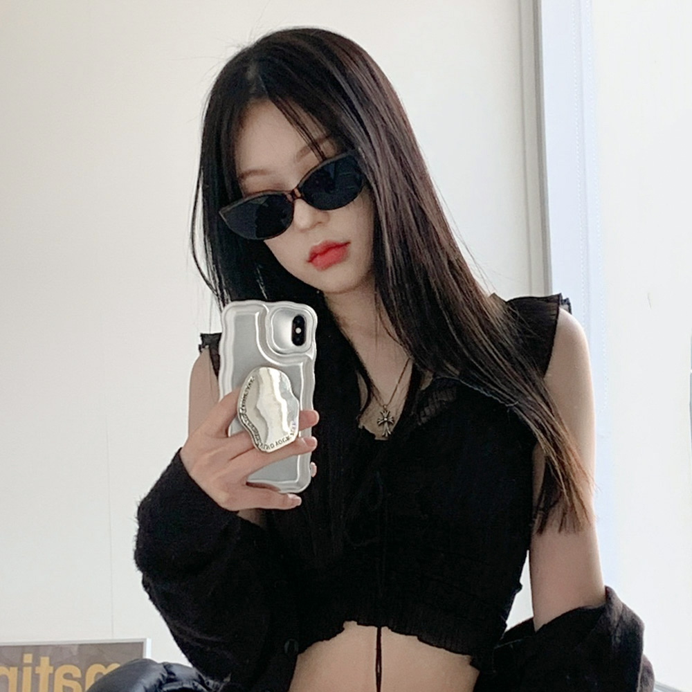 [UV400] 캣츠 플랫 와이드 스트릿 힙 틴트 선글라스 3color 상세 이미지 2