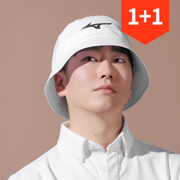 1+1 / 미즈노 RB 골프 버킷햇 벙거지 방수 경량 사이즈조절 모자