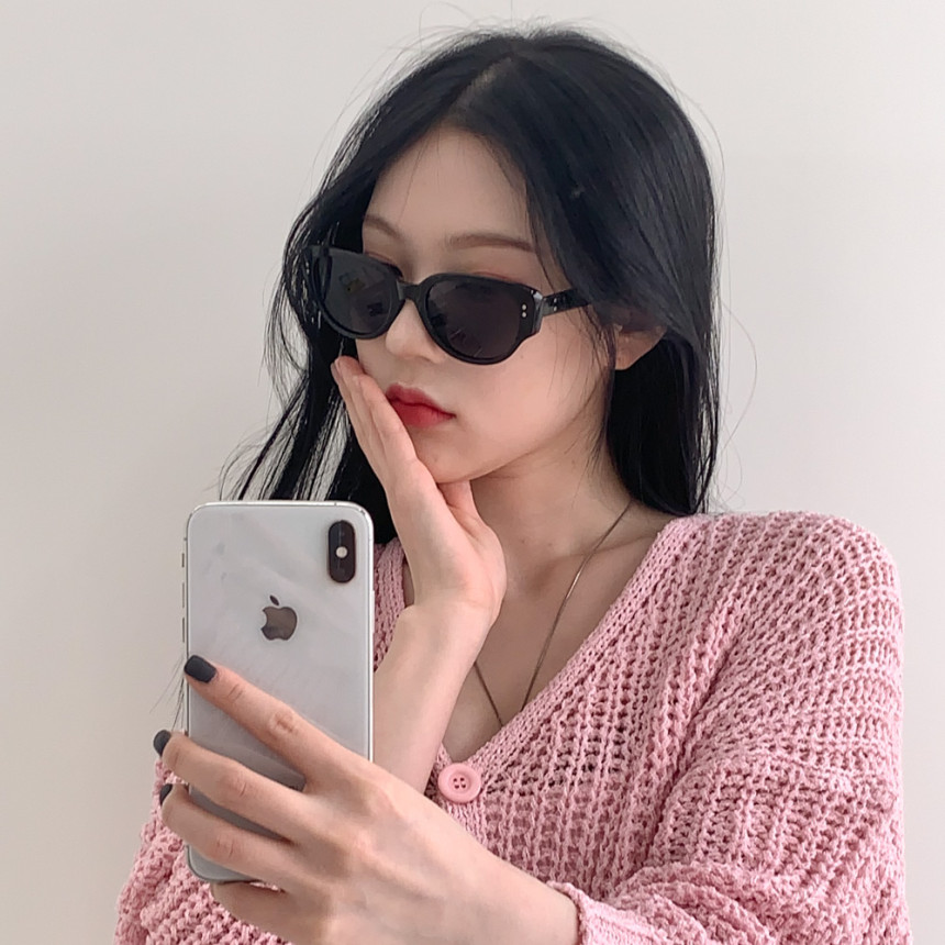 [UV400/선글라스16종] 캣츠 유니크 힙 y2k 라운드 인싸 레트로 자외선차단 틴트 선글라스 모음 상세 이미지 18