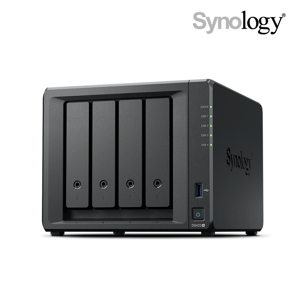 시놀로지 나스 DS423+ NAS 4BAY [DSM 초기설정 원격지원+3년보증정품]