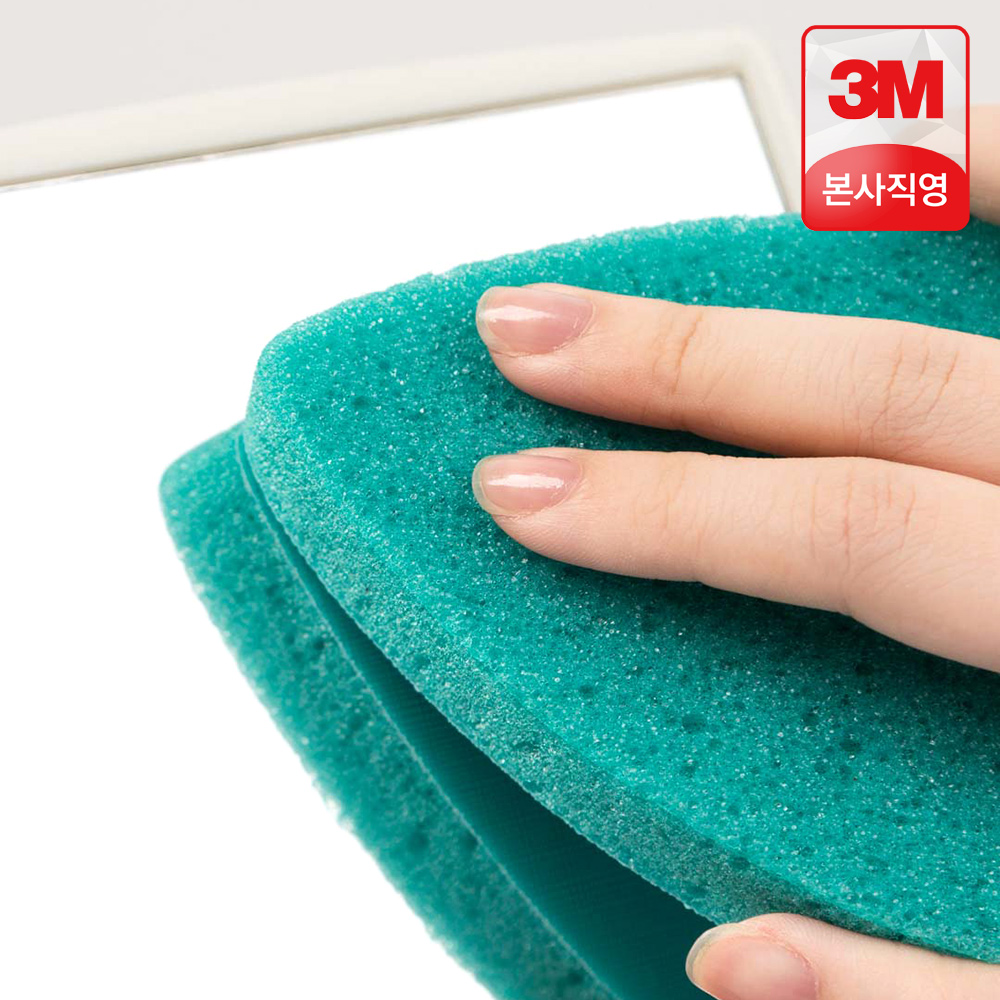 3M 욕실청소 스크럽 스펀지 수세미 6입 세면대청소 스카치브라이트