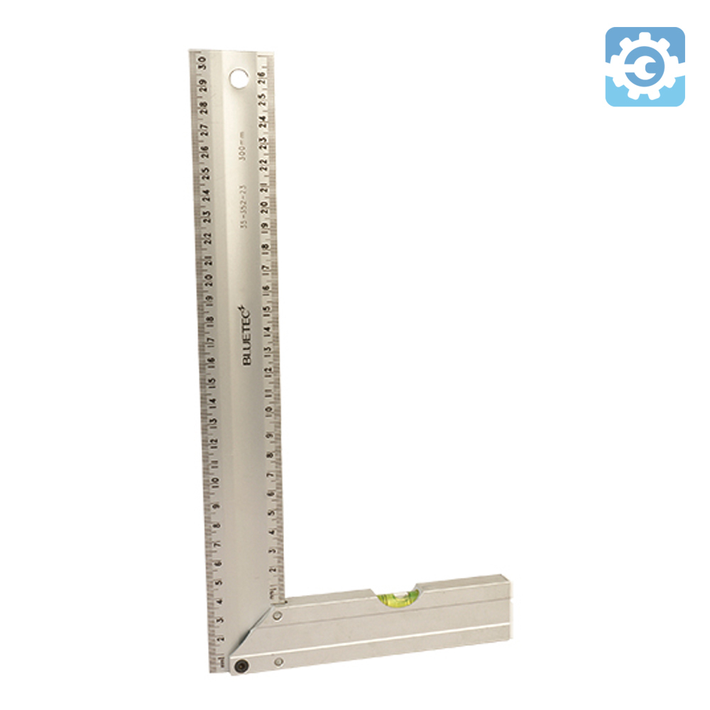 블루텍 알루미늄 150mm 수평 직각자  BD-ALS150 - 상품 이미지