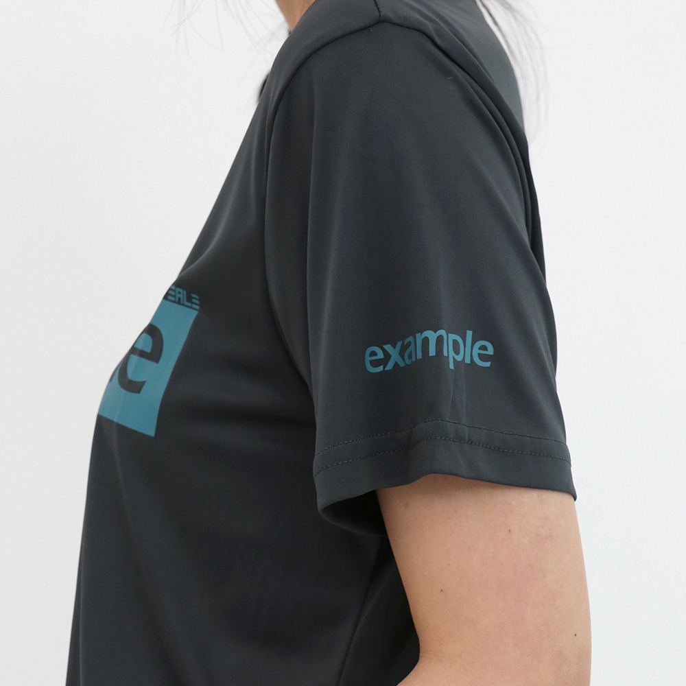 시그니처 여름 시원한 남녀공용 커플반팔티 오버핏티셔츠 - 상세 이미지 5