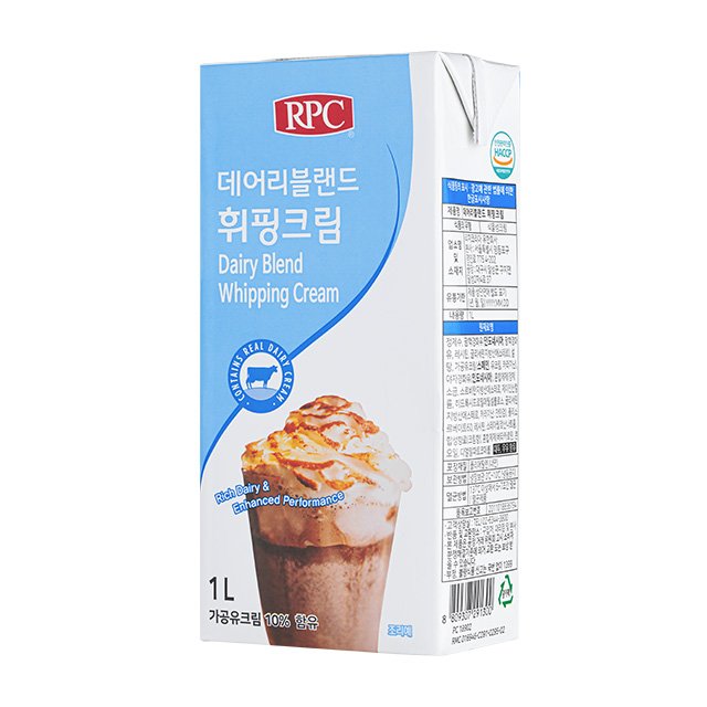 데어리블랜드 휘핑크림 1L 1개 - 상품 이미지
