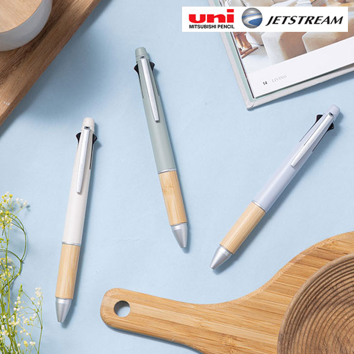 제트스트림 퓨어몰트 멀티펜 제트스트림 밤부 4&1 4색볼펜 - 상품 이미지