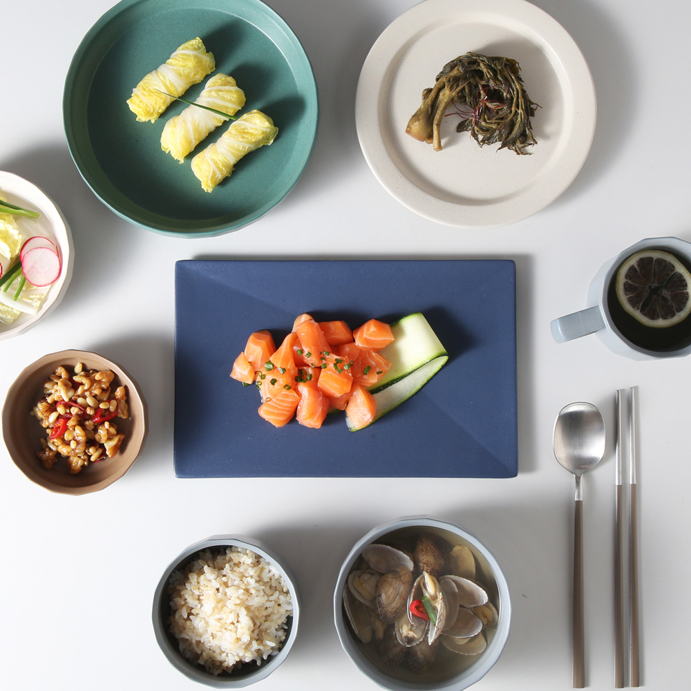 검트리 오페라 국산 스테이크 사각 생선접시 플레이트 - 상세 이미지 2
