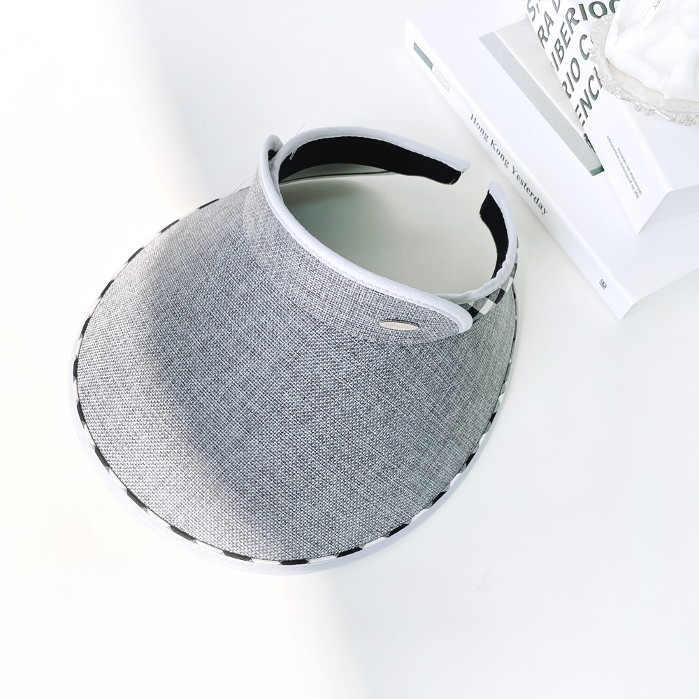 natural 린넨마 자외선차단 필름 라탄 밀짚 여름 여성 썬캡