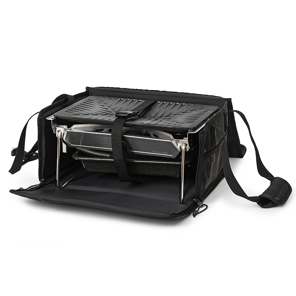 디얼스 코듀라 IGT 원유닛컨테이너 CORDURA One Unit Container 스노우피크 호환 원유닛가방 설봉원가방 BLACK 이미지 8