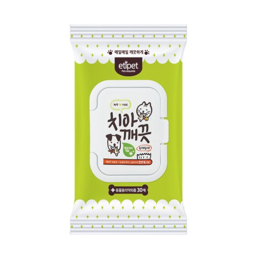 에티펫 세정 물티슈 30매 - 상세 이미지 3
