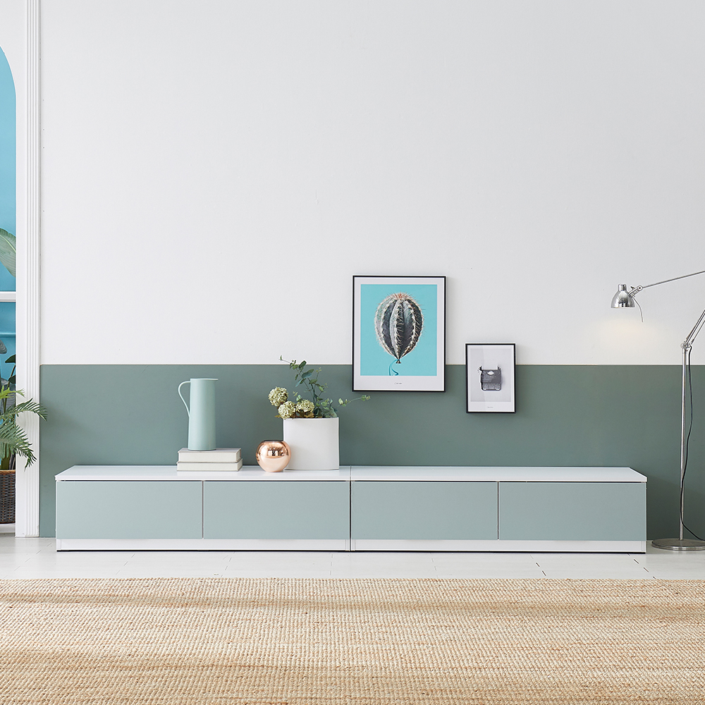 빌트라인 리브 TV장 1200 거실 낮은 수납장 TV대