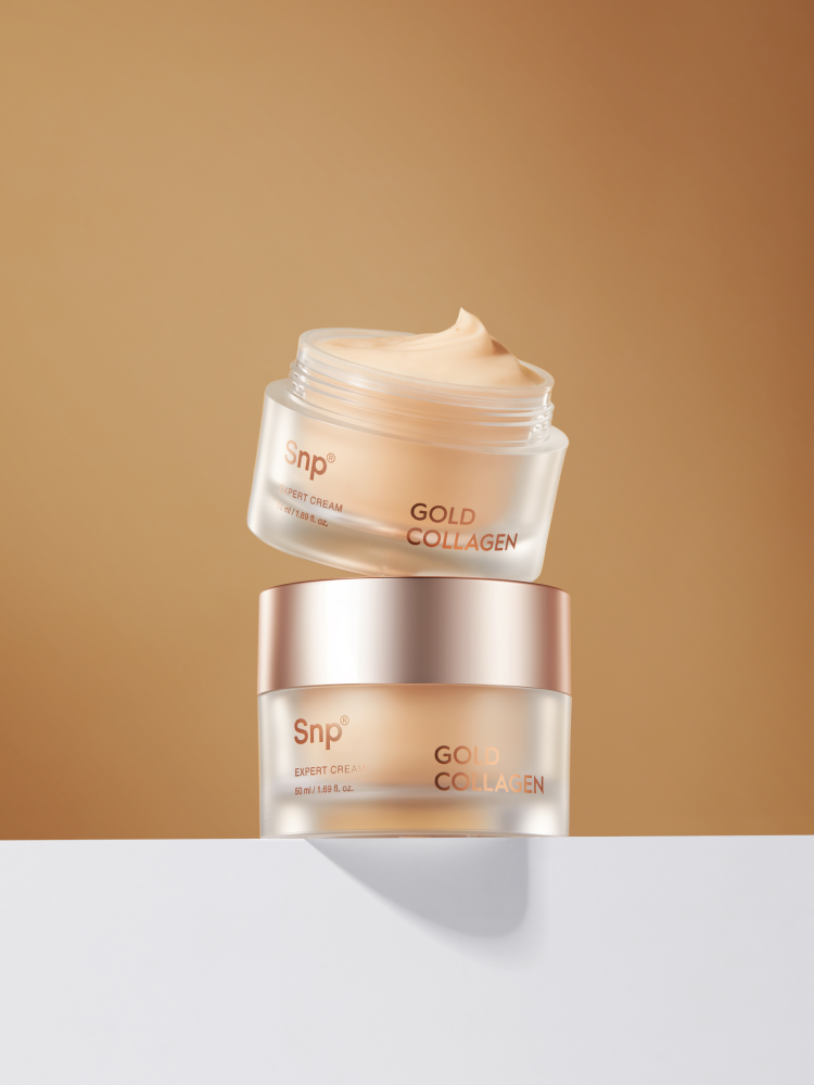 Snp 골드 콜라겐 엑스퍼트 크림 50ml 주름 개선 고농축 영양 탄력 수분 보습 안티에이징 미백 기미 잡티 - 상세 이미지 3