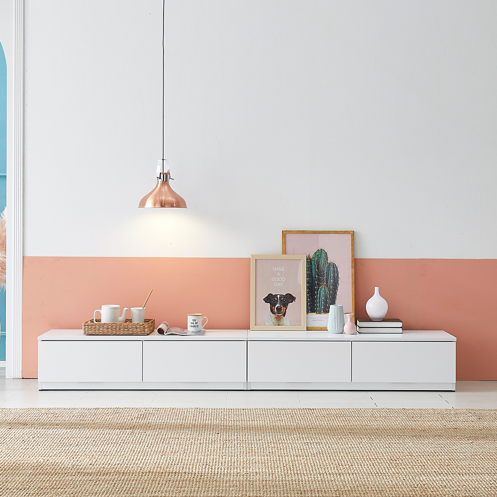 빌트라인 리브 TV장 1200 거실 낮은 수납장 TV대