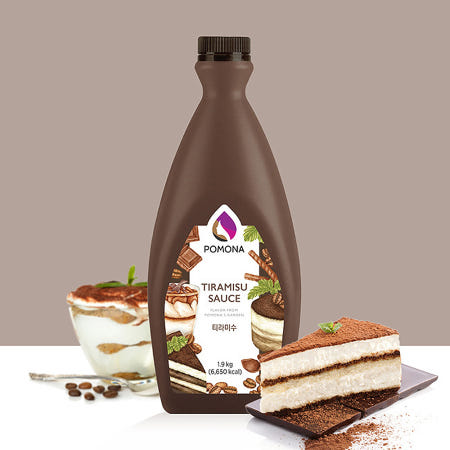 [CP] 포모나 티라미수 소스 2kg 라떼 커피 디저트 시럽